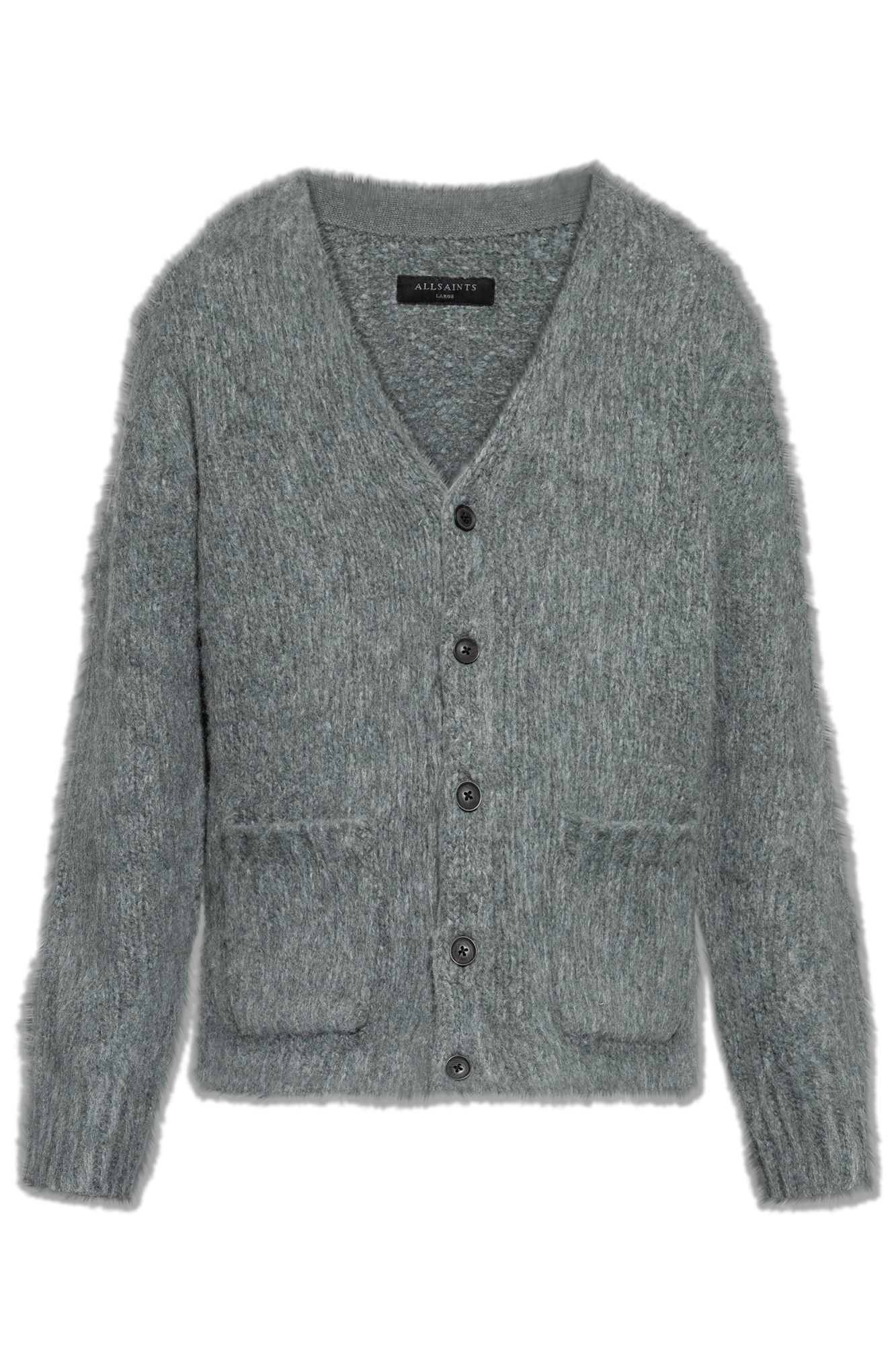 AllSaints Kardigan `Tobie`, Mężczyźni, Szary