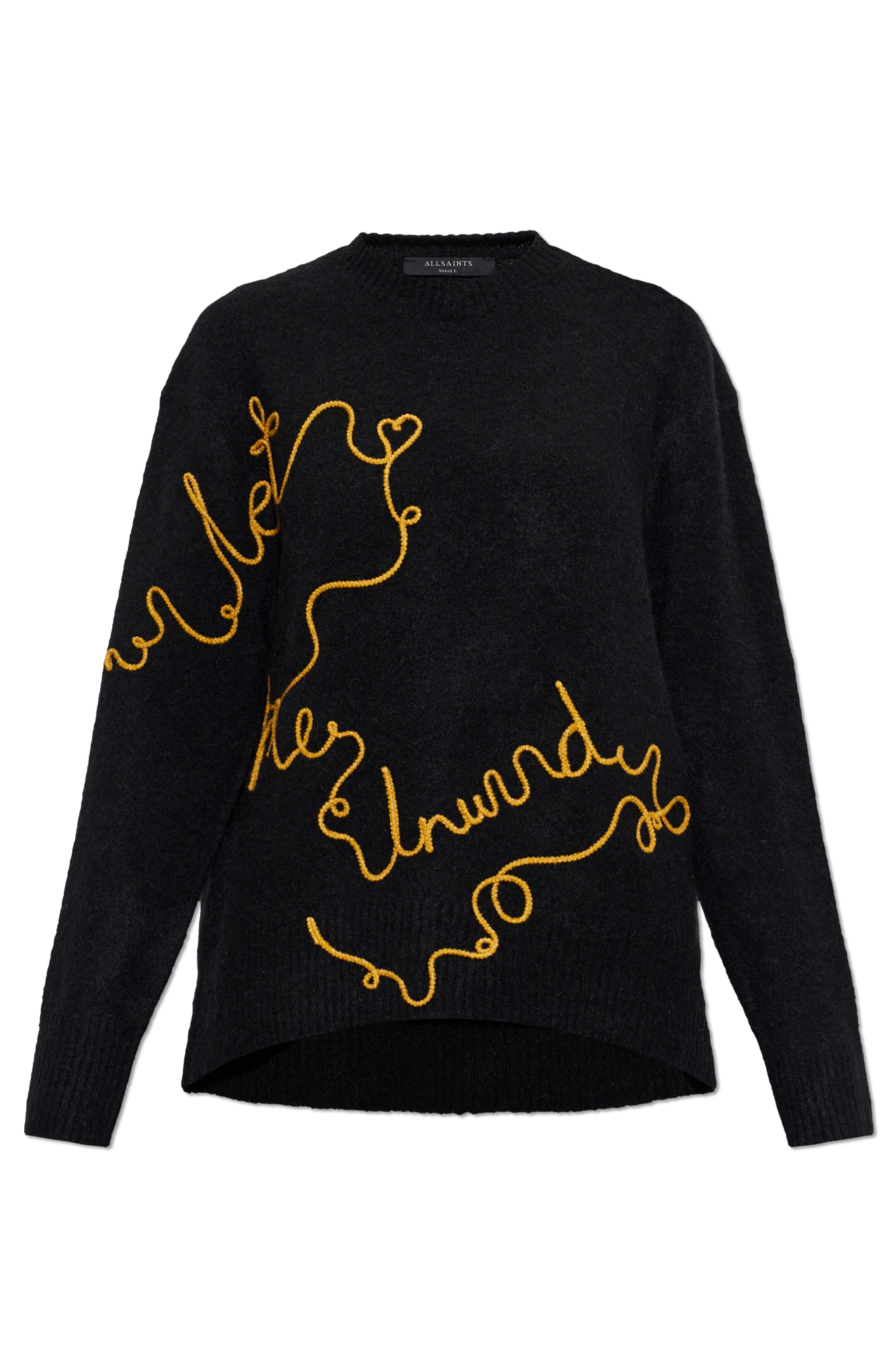 AllSaints Sweter ‘Unwind’, Kobiety, Czarny