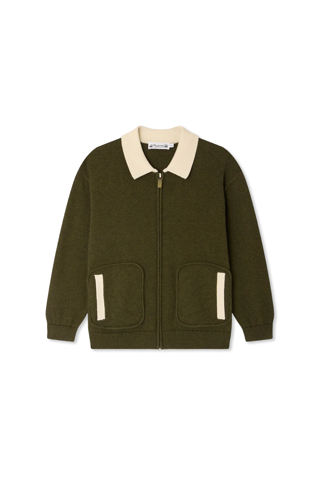Bonpoint  Polo ‘Martin’, Unisex, Zielony