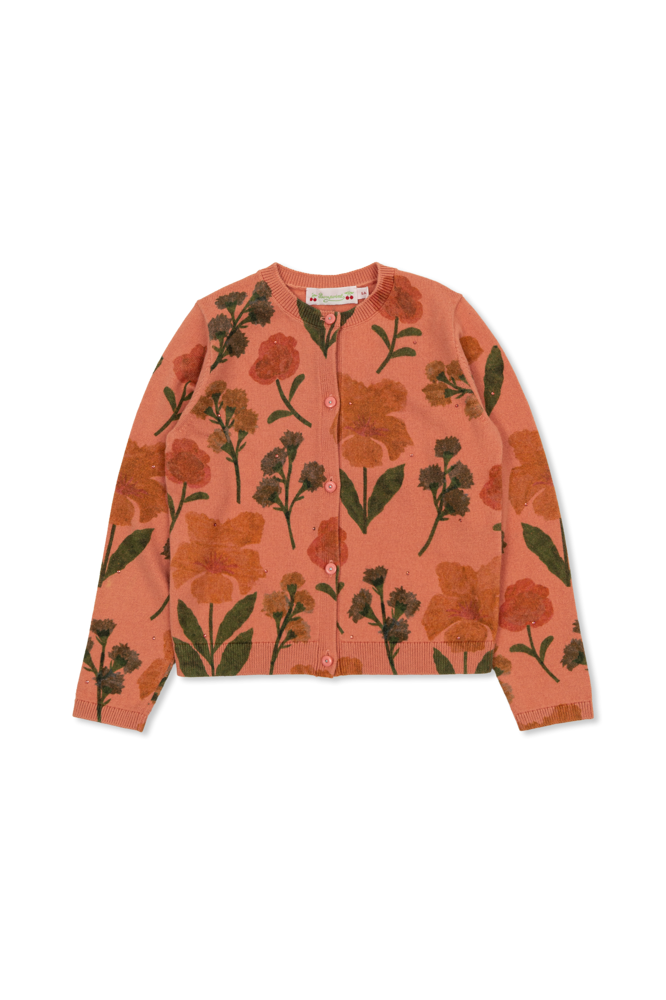 Bonpoint  Kardigan `Mina`, Unisex, Różowy