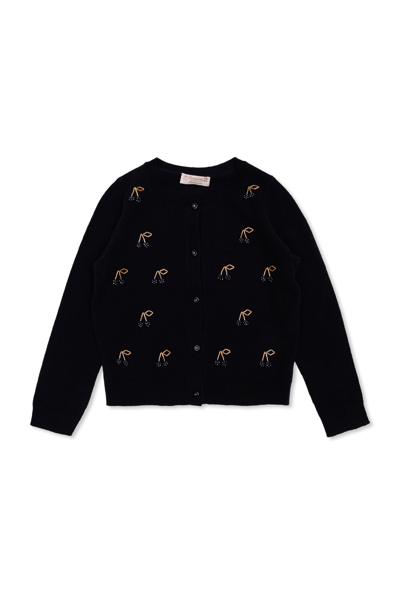 Bonpoint  Kaszmirowy Kardigan `Marisha`, Unisex, Granatowy