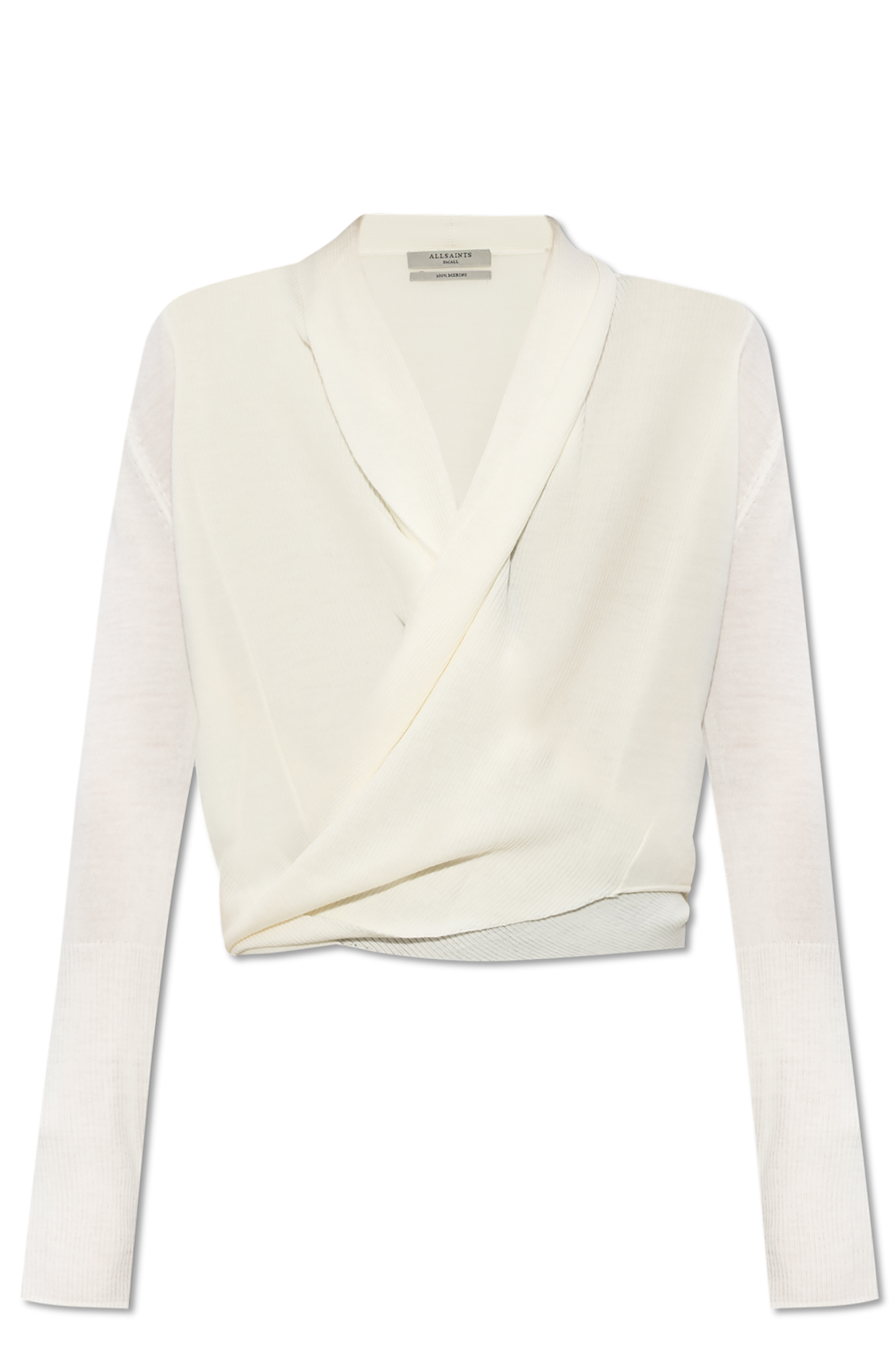 AllSaints Sweter `Wasson`, Kobiety, Kremowy