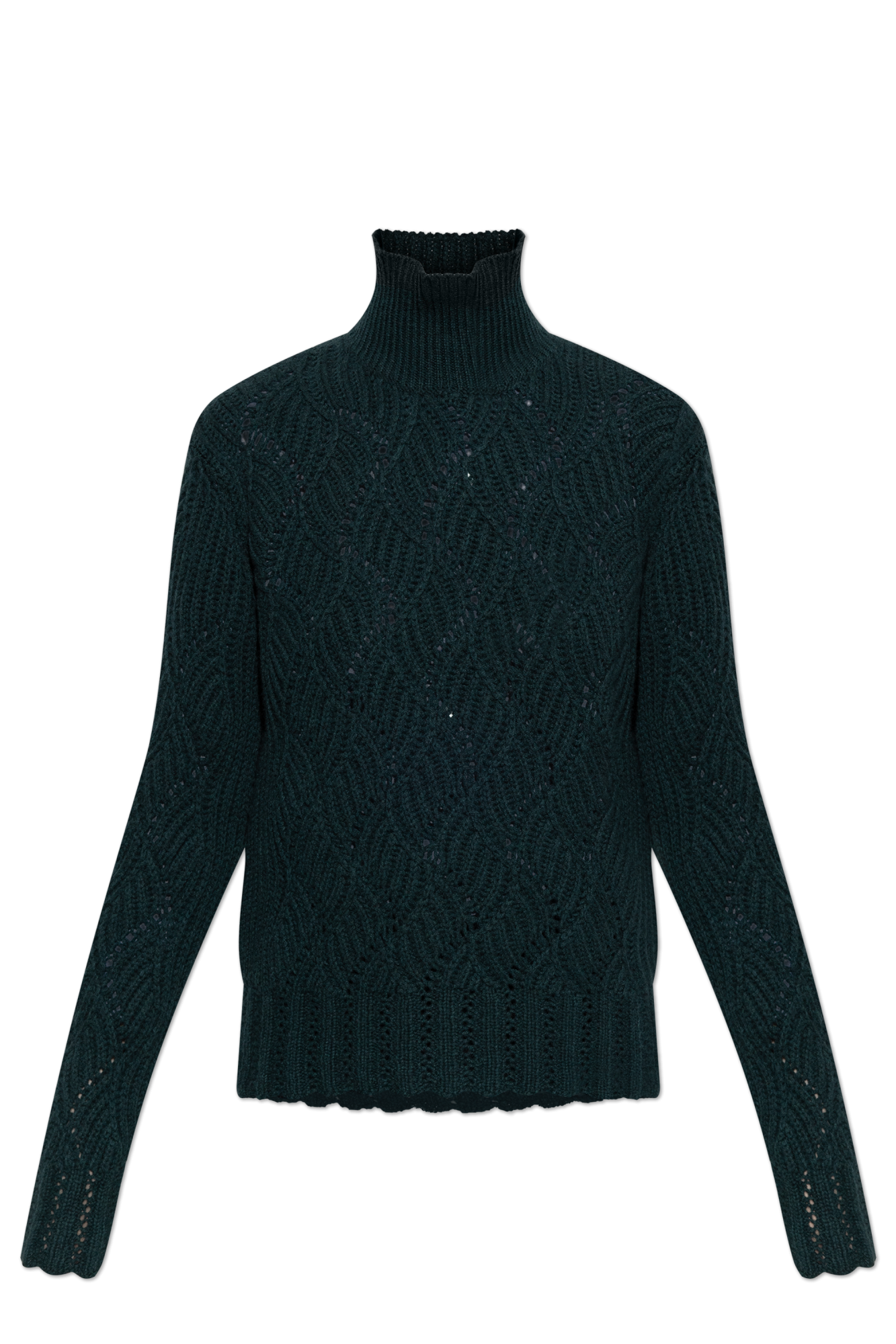 Etro Kaszmirowy Golf, Kobiety, Zielony