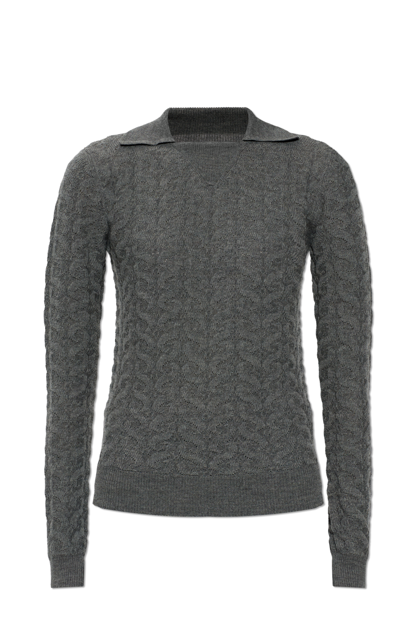 Etro Wełniane Polo, Kobiety, Szary