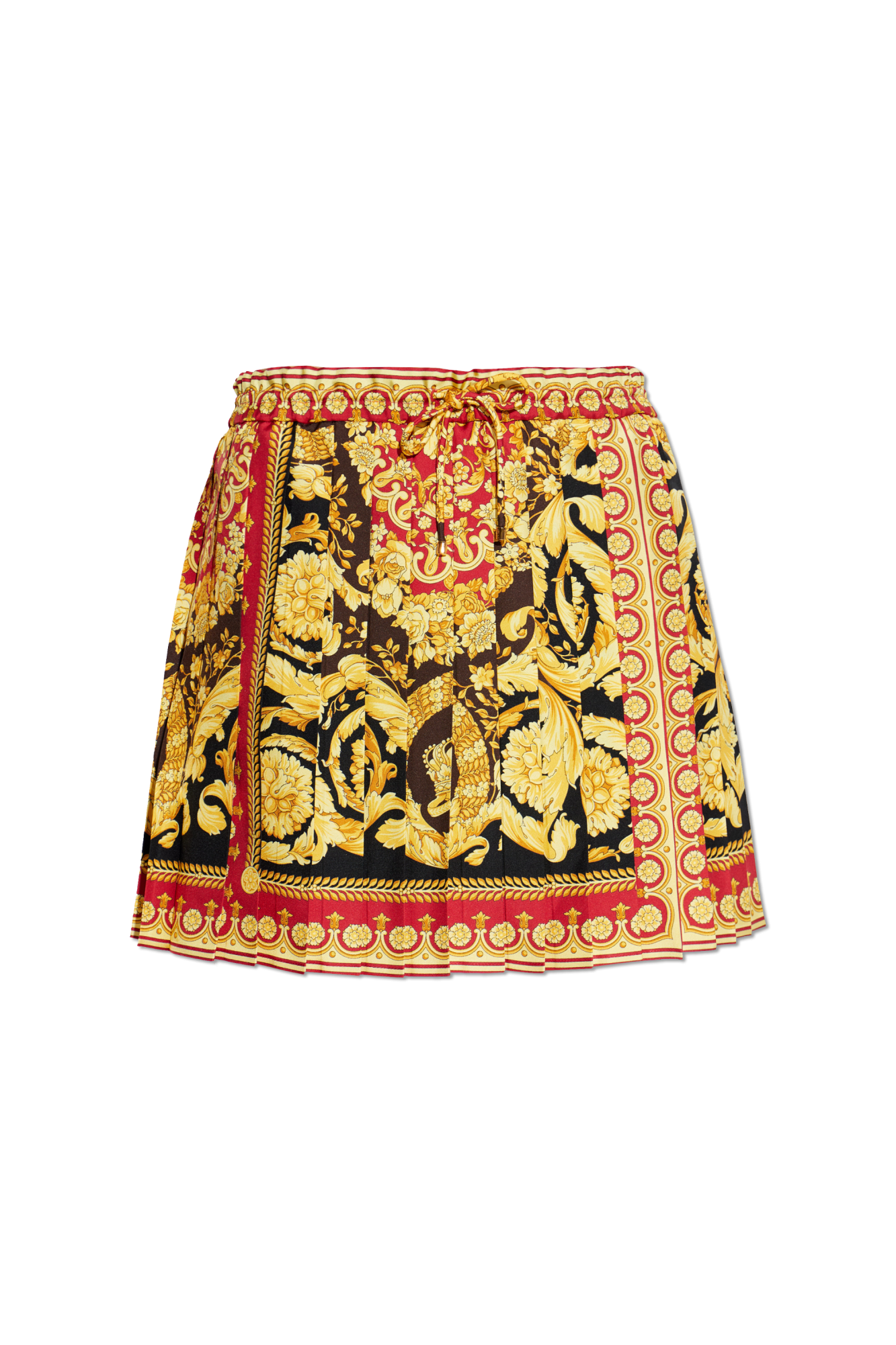 Versace Plisowana Spódnica, Kobiety, Multikolor