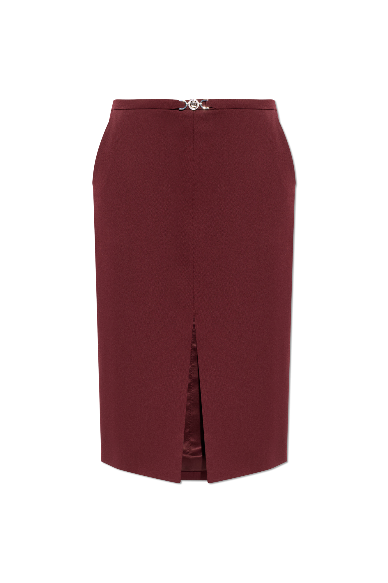 Versace Ołówkowa Spódnica, Kobiety, Bordo