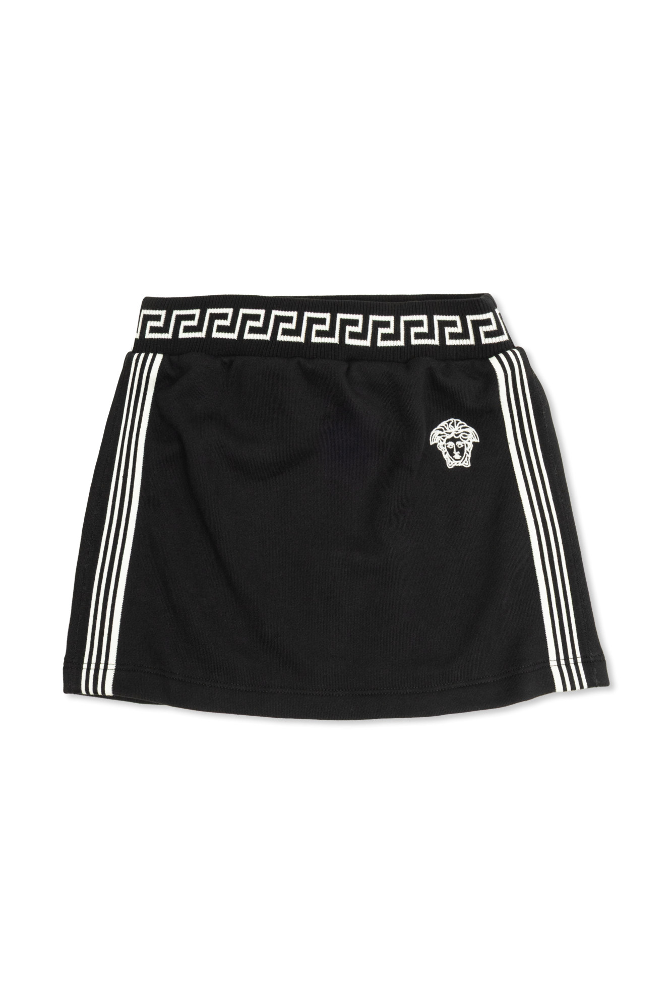Versace Kids Spódnica Z Logo, Unisex, Czarny