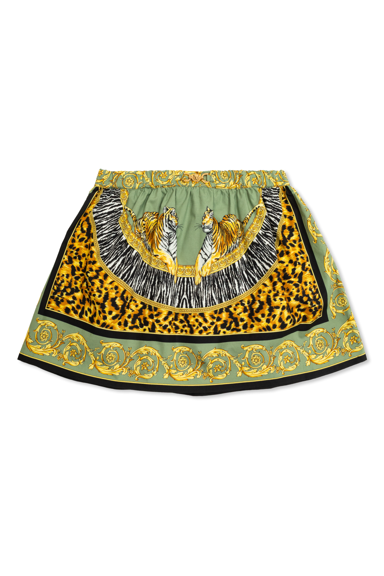 Versace Kids Spódnica Z Nadrukiem, Unisex, Multikolor