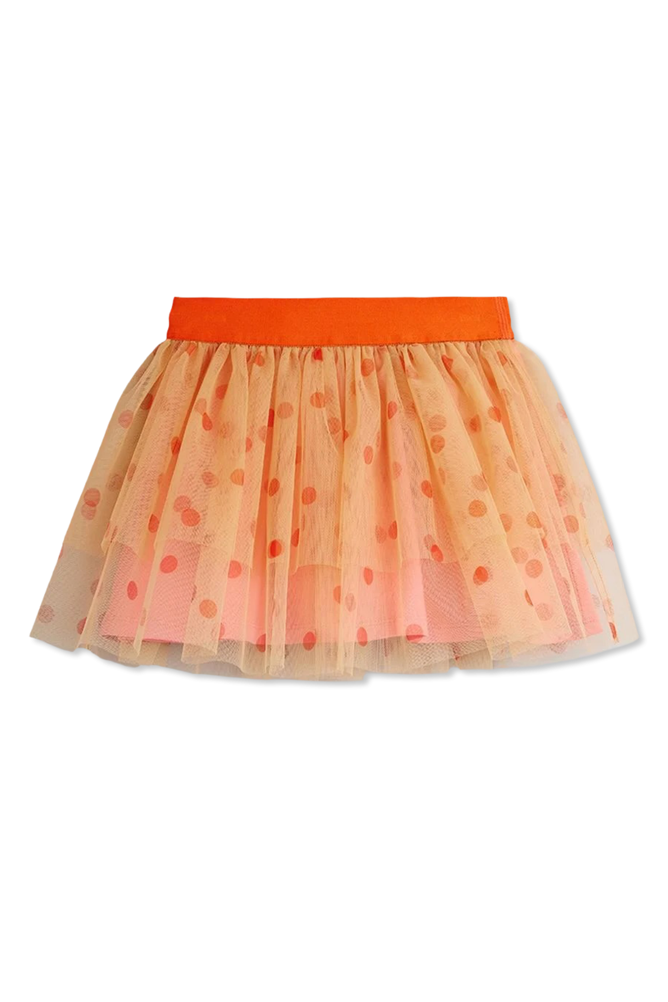 Mini Rodini Tiulowa Spódnica `Dotted`, Unisex, Różowy