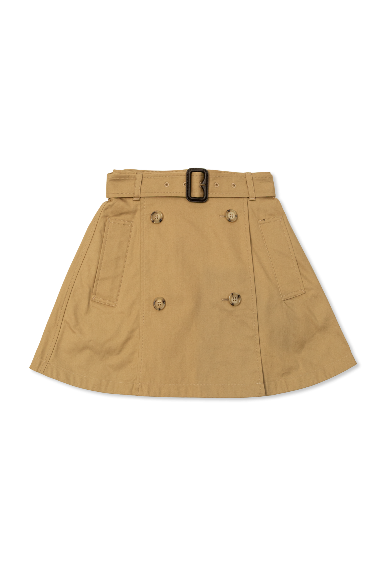 Burberry Kids Bawełniana Spódnica `Katey`, Unisex, Beżowy