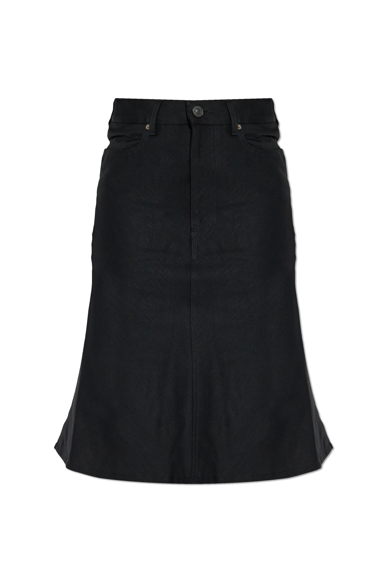 Balenciaga Spódnica Jeansowa, Kobiety, Czarny