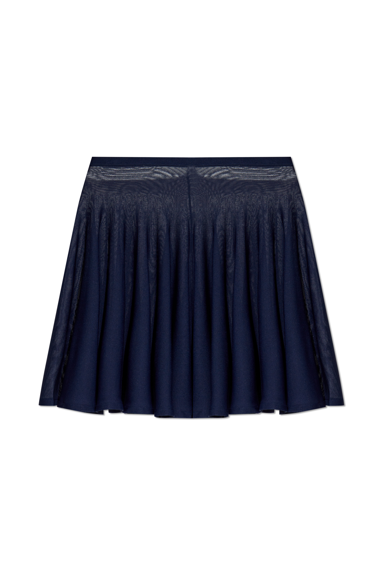 Alaïa Transparentna Spódnica, Kobiety, Granatowy