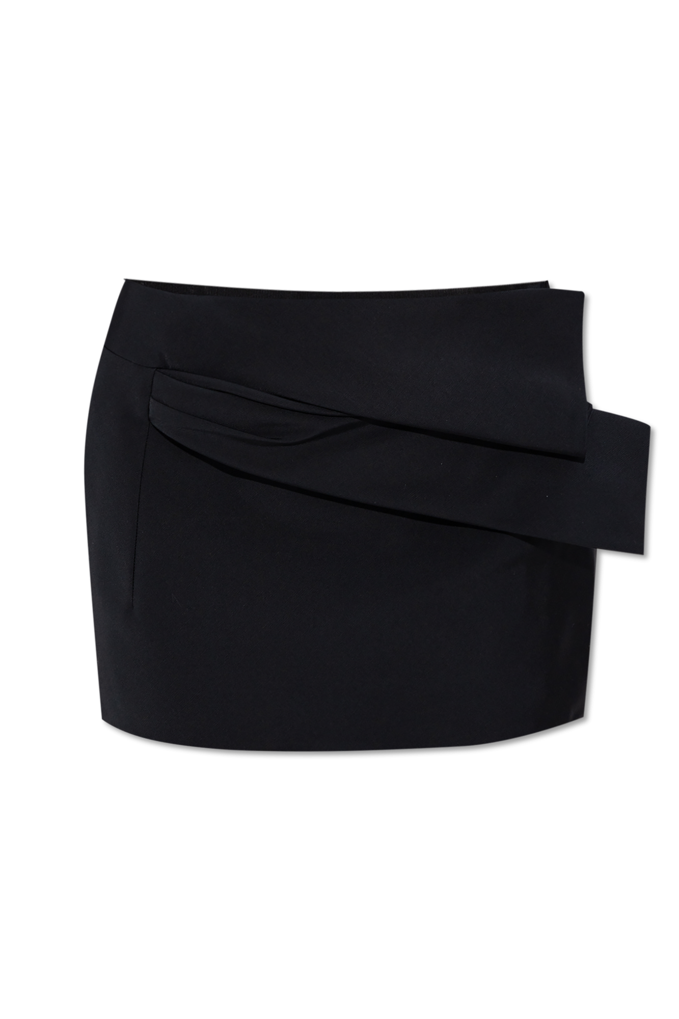 Givenchy Spódnica Z Drapowaniem, Kobiety, Czarny