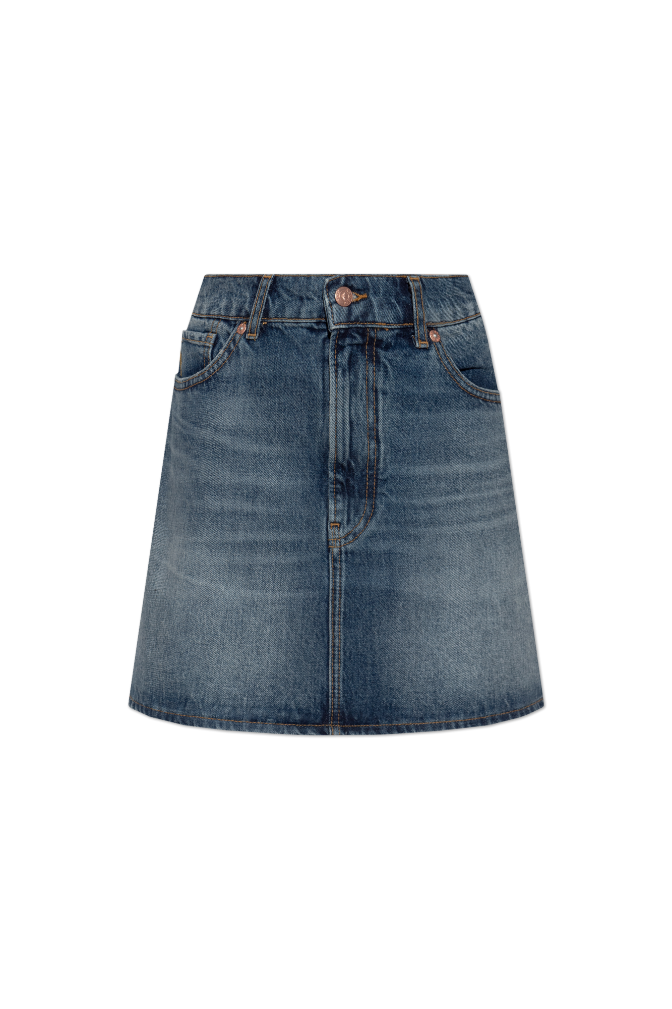 Emporio Armani Jeansowa Spódnica, Kobiety, Niebieski