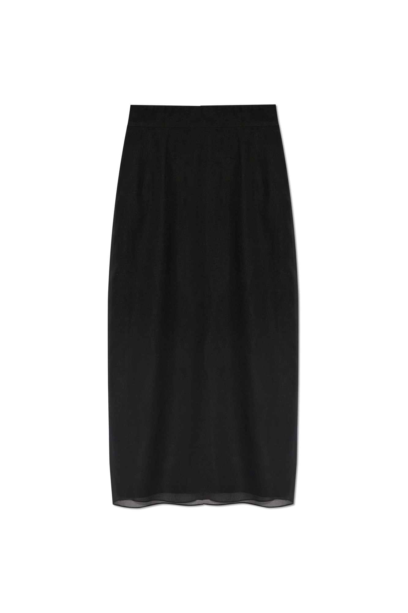 Dolce & Gabbana Jedwabna Spódnica, Kobiety, Czarny
