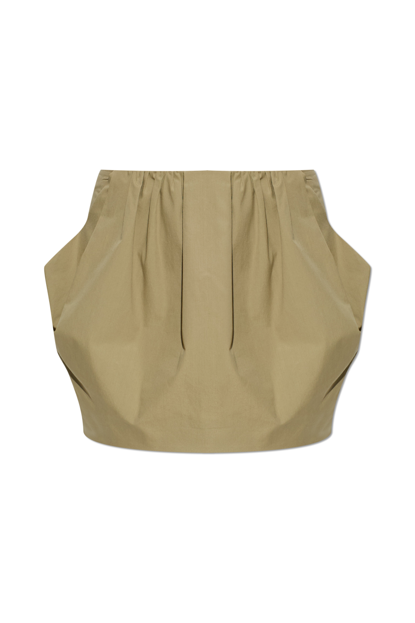 Balmain Krótka Spódnica Z Kieszeniami, Kobiety, Zielony