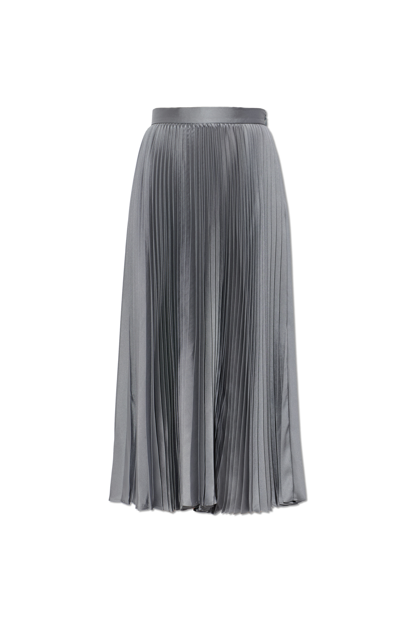 JIL SANDER Plisowana Spódnica, Kobiety, Szary