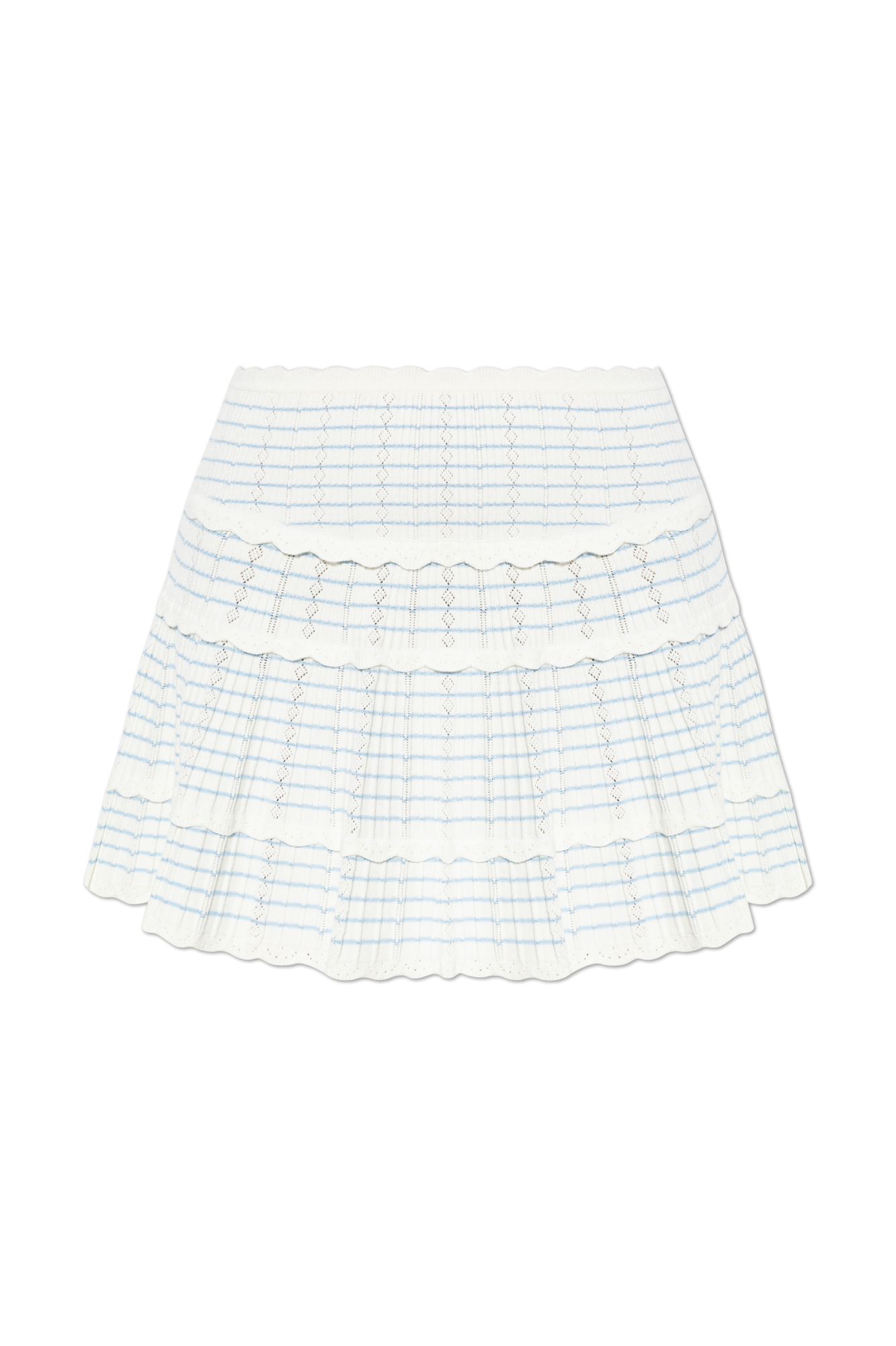 LoveShackFancy Spódnica `Colella`, Kobiety, Biały