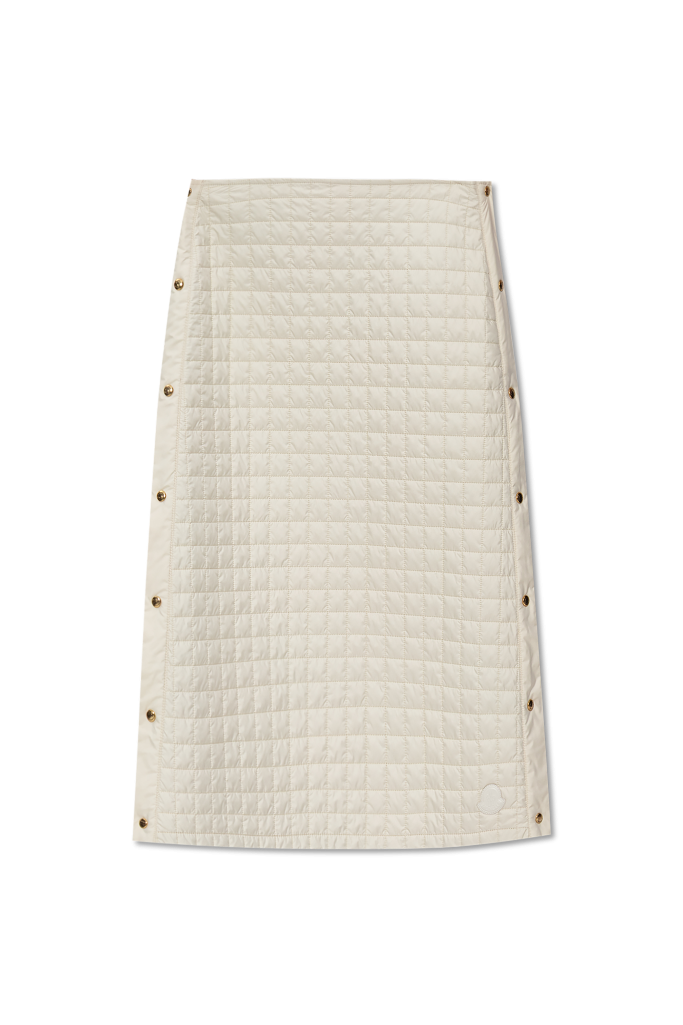 Moncler Pikowana Spódnica, Kobiety, Kremowy