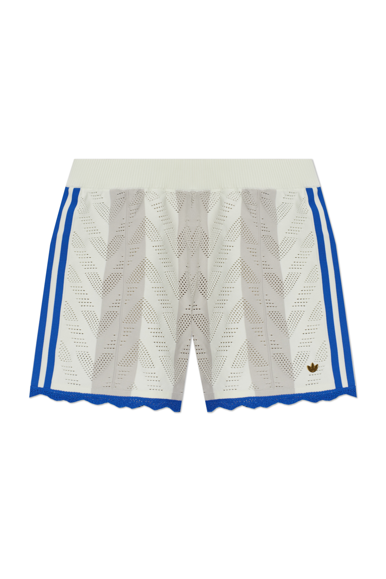 ADIDAS Originals Szorty Z Aplikacją Logo, Kobiety, Biały