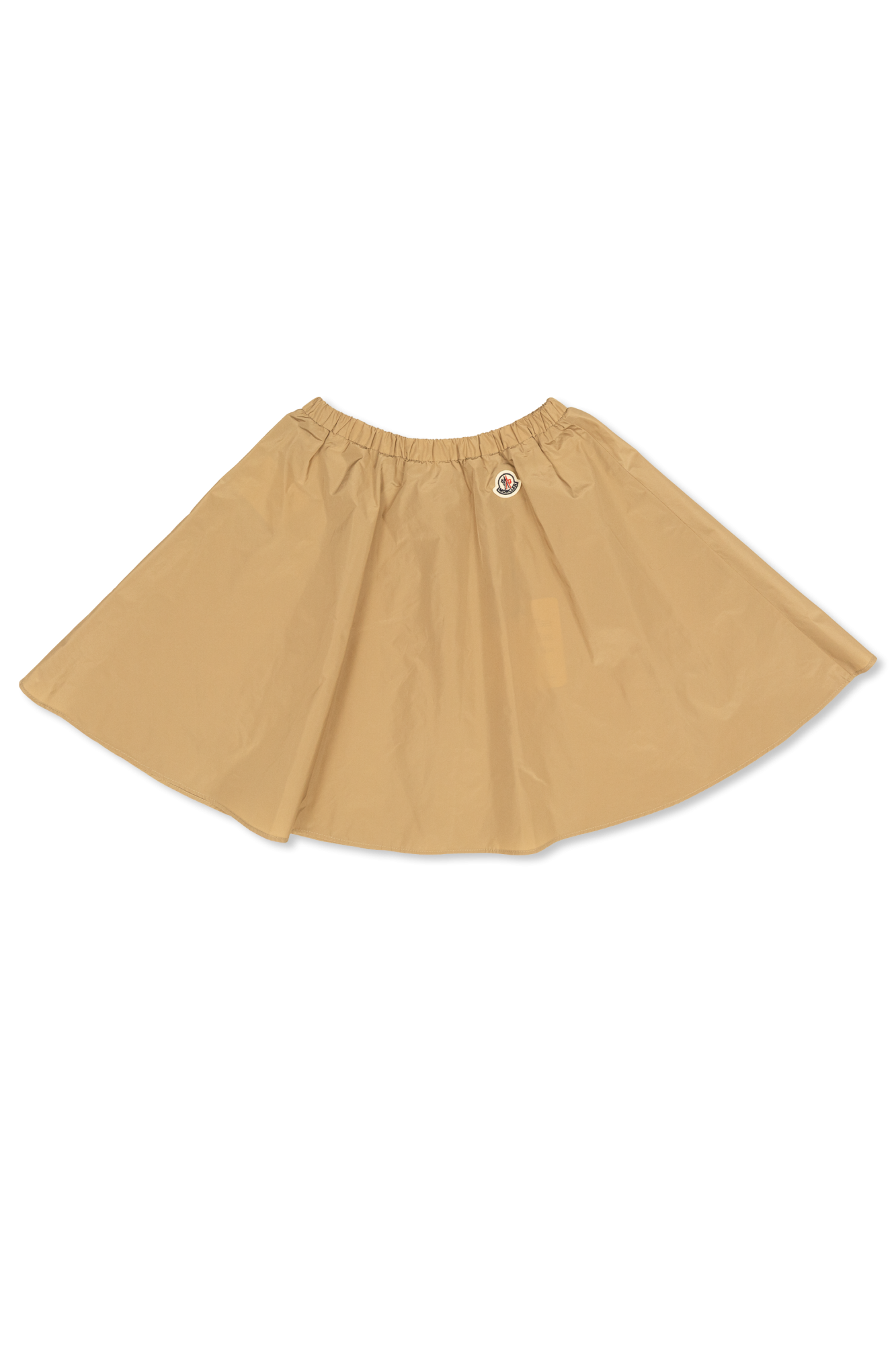 Moncler Enfant Spódnica Z Naszywką Logo, Unisex, Beżowy