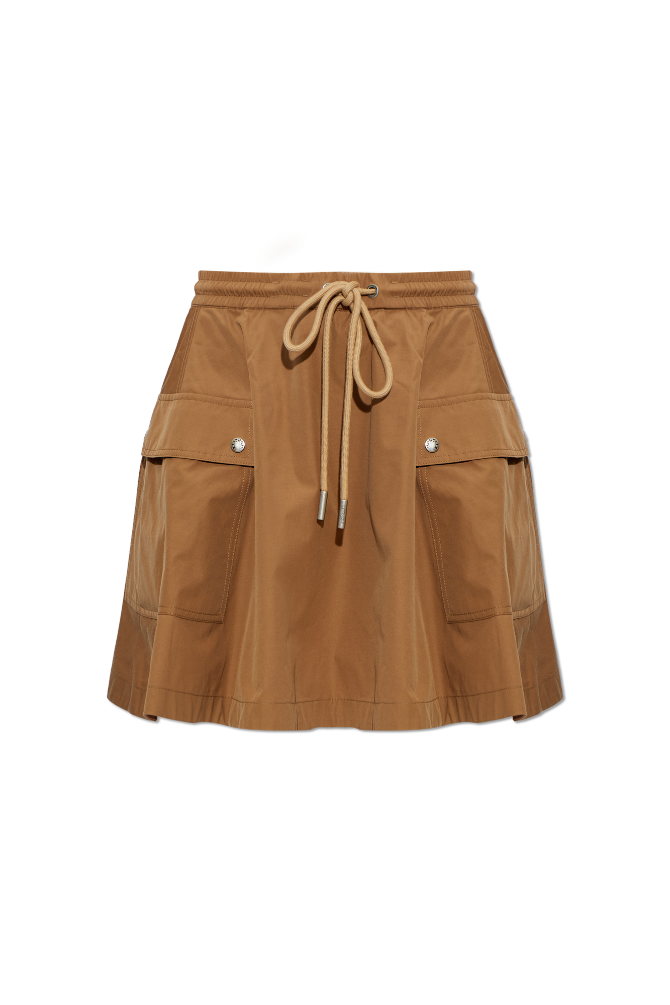 Moncler Spódnica Z Kieszeniami, Kobiety, Brązowy