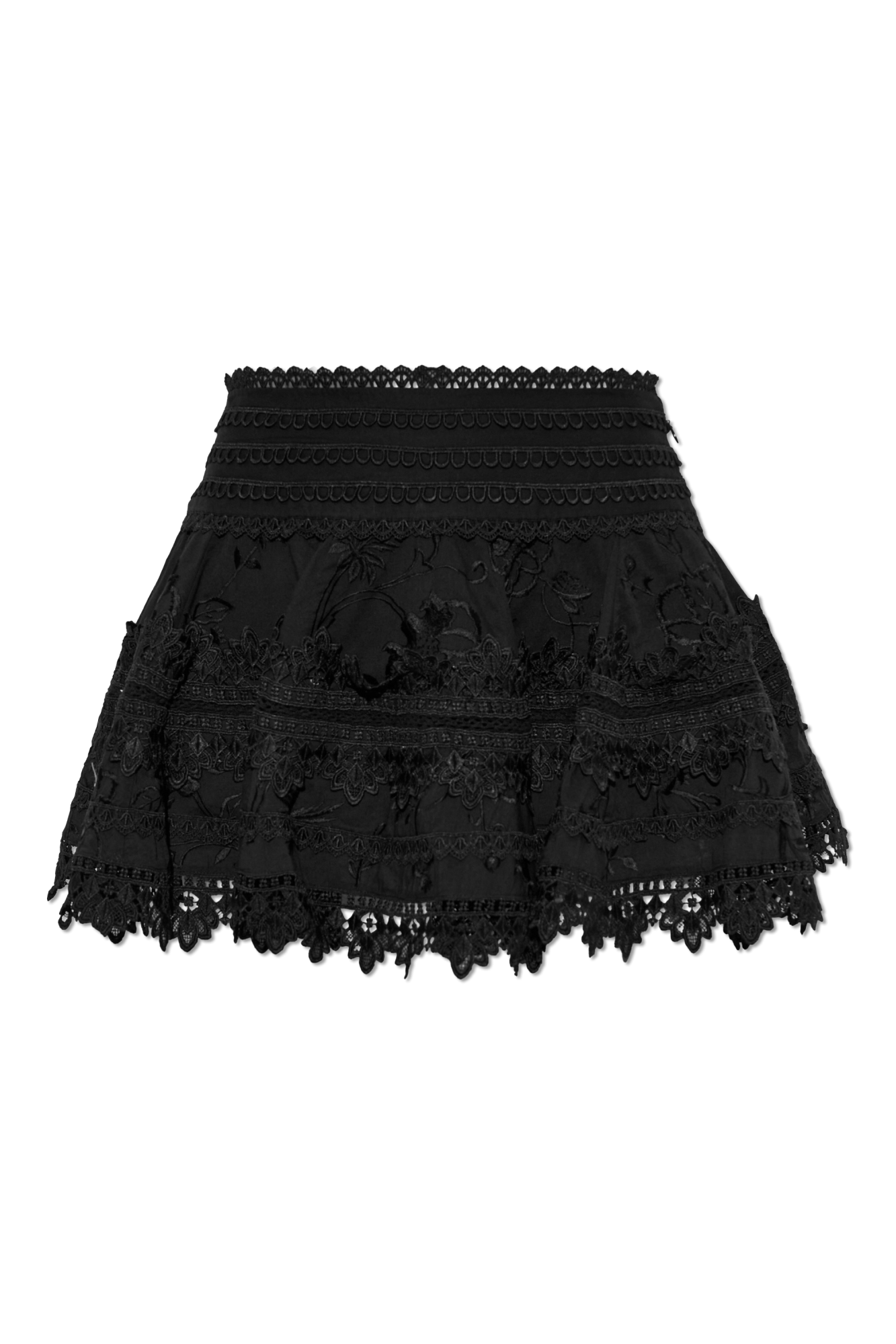 AllSaints Spódnica `Lillith`, Kobiety, Czarny