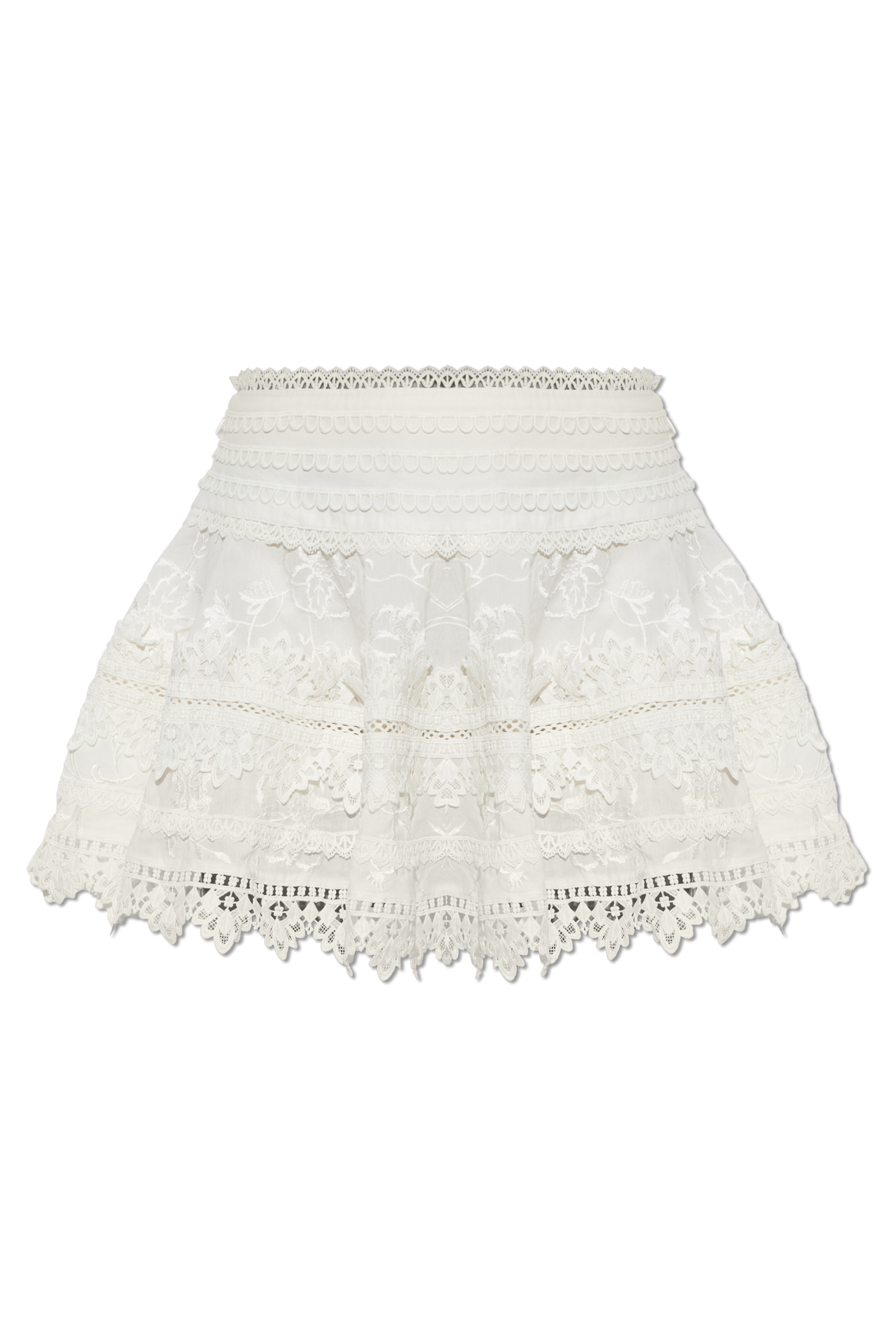 AllSaints Spódnica `Lillith`, Kobiety, Biały