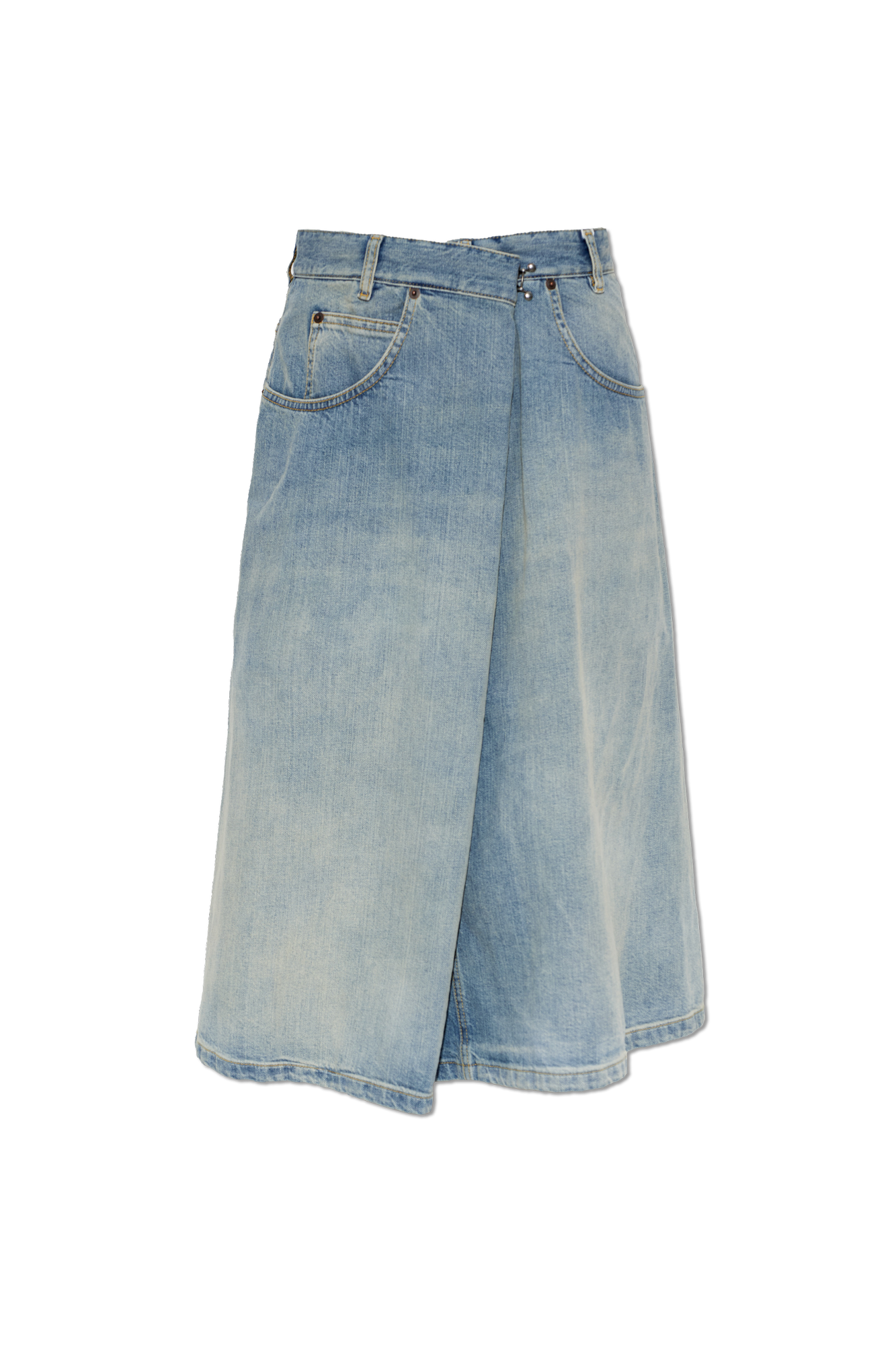 Maison Margiela Jeansowa Spódnica, Kobiety, Niebieski
