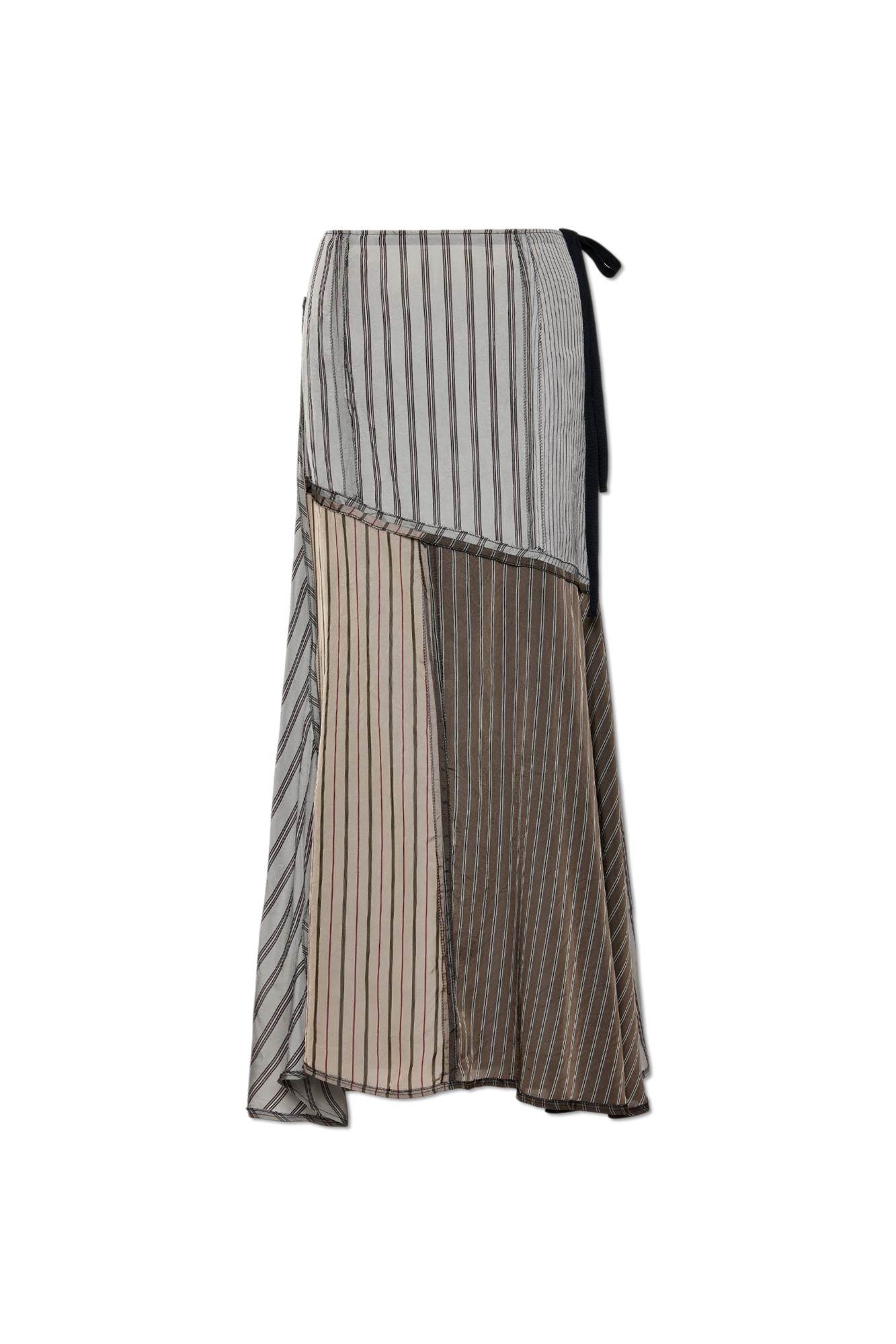 Maison Margiela Spódnica Z Surowym Wykończeniem, Kobiety, Szary