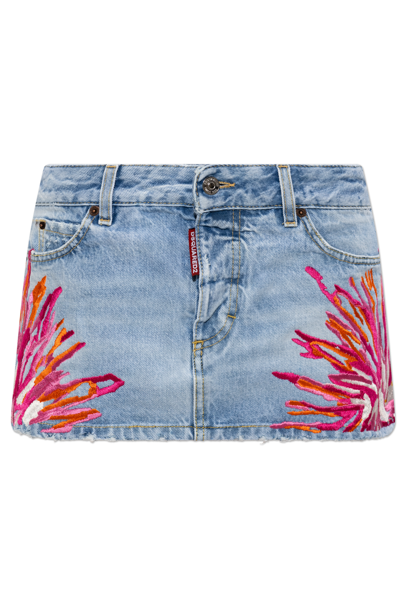 Dsquared2 Jeansowa Spódnica, Kobiety, Niebieski
