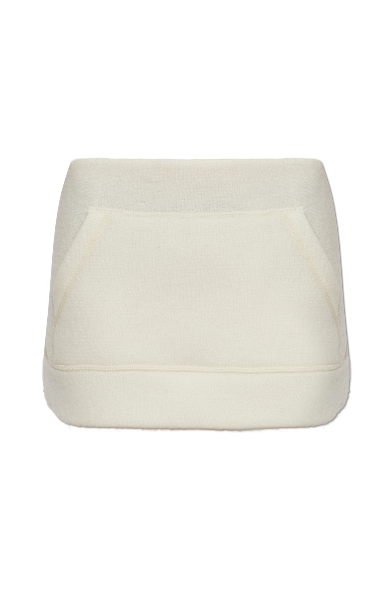 Dsquared2 Wełniana Spódnica, Kobiety, Kremowy