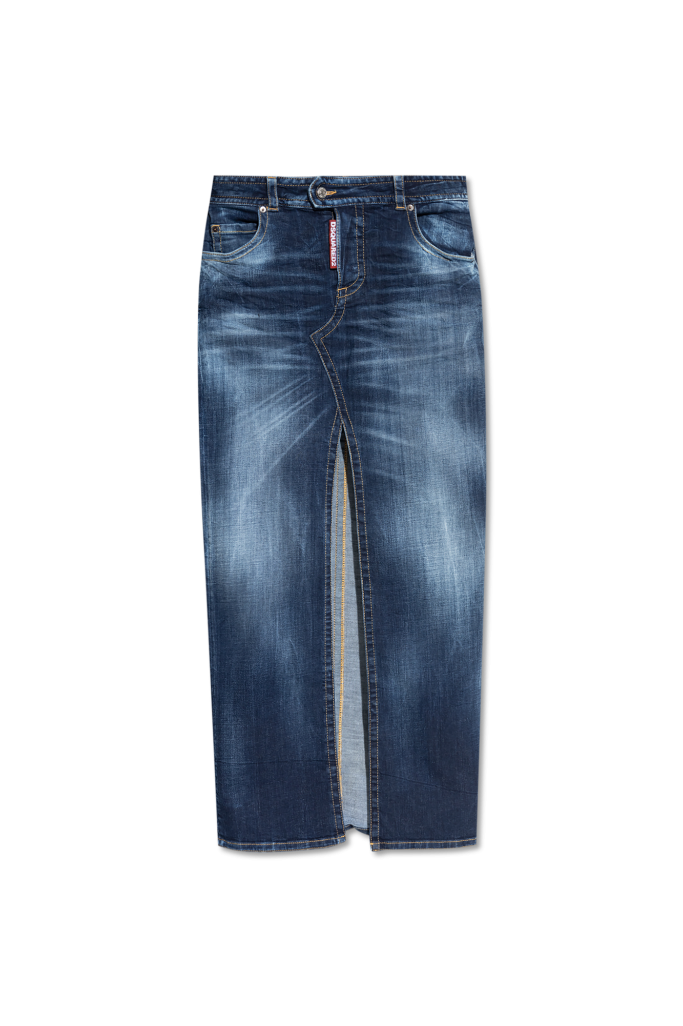 Dsquared2 Jeansowa Spódnica, Kobiety, Niebieski