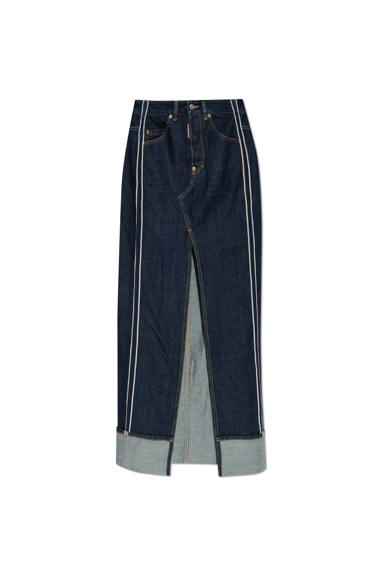 Dsquared2 Jeansowa Spódnica, Kobiety, Granatowy