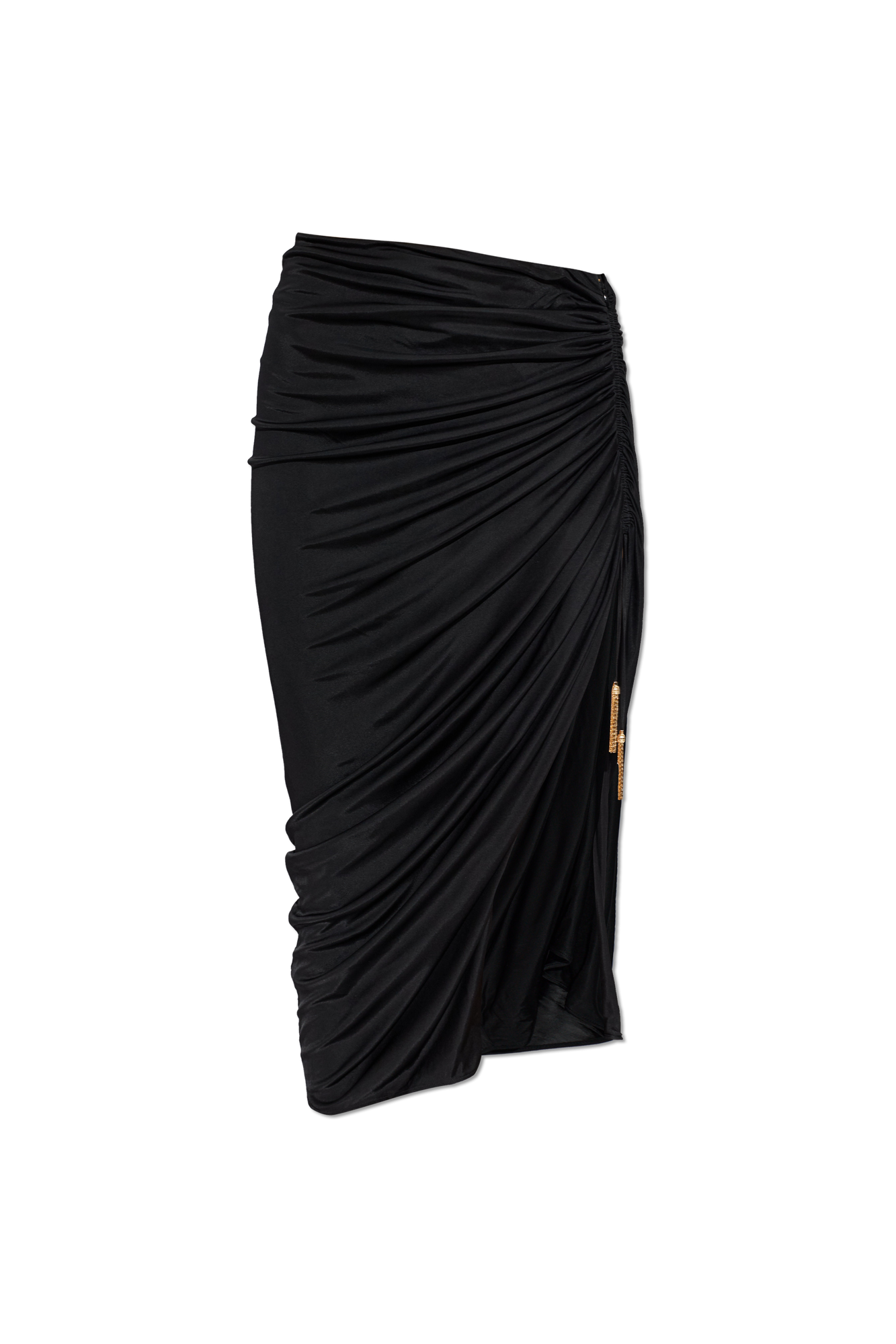 Balmain Spódnica O Asymetrycznym Kroju, Kobiety, Czarny