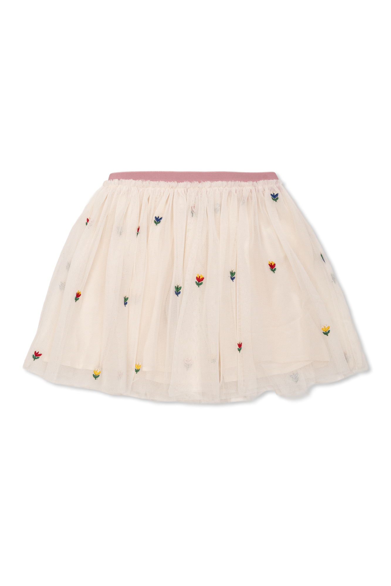Stella McCartney Kids Tiulowa Spódnica, Unisex, Kremowy