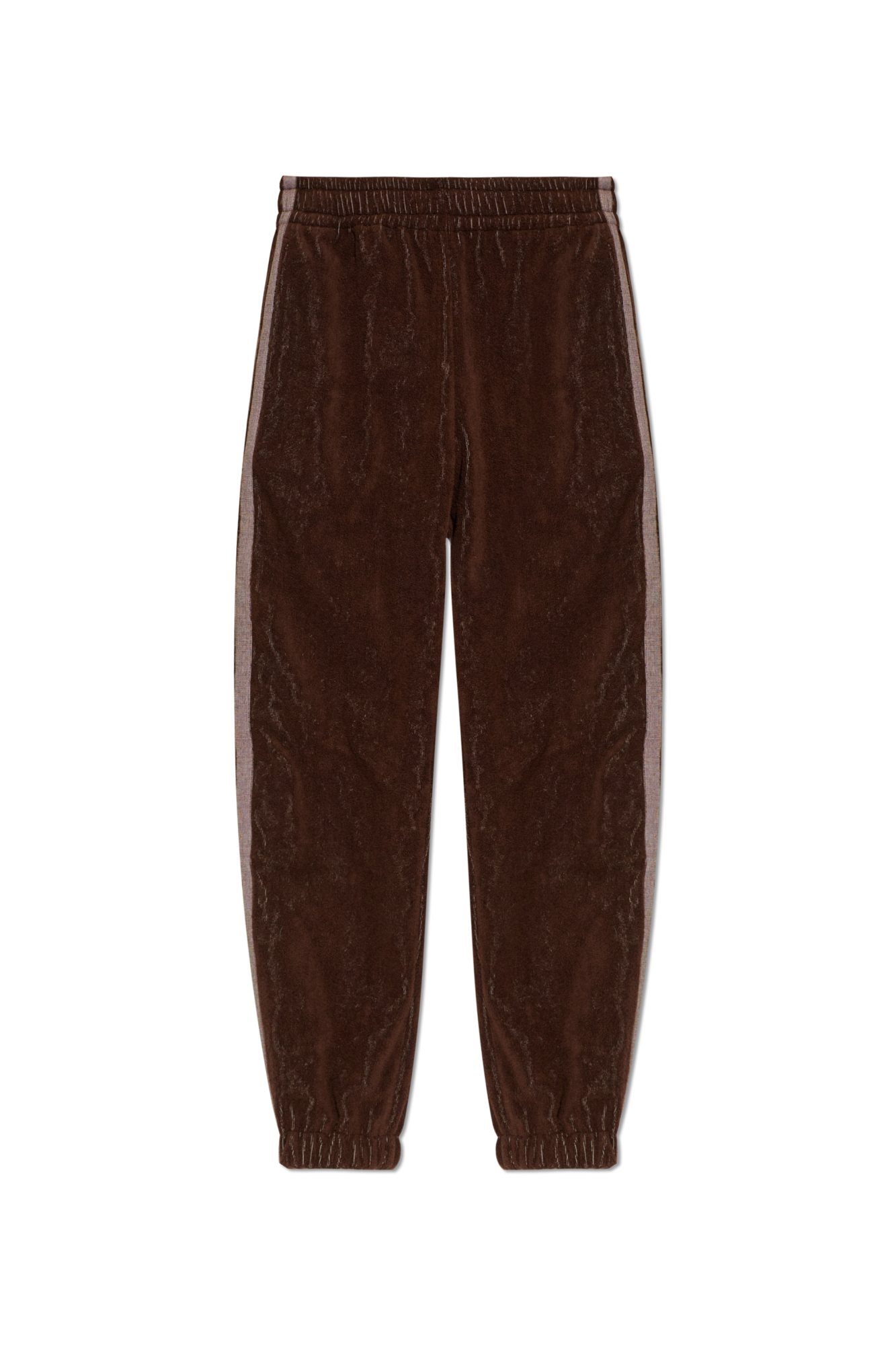 Versace Home Spodnie Z Bawełny Typu  `frotte`, Unisex, Brązowy