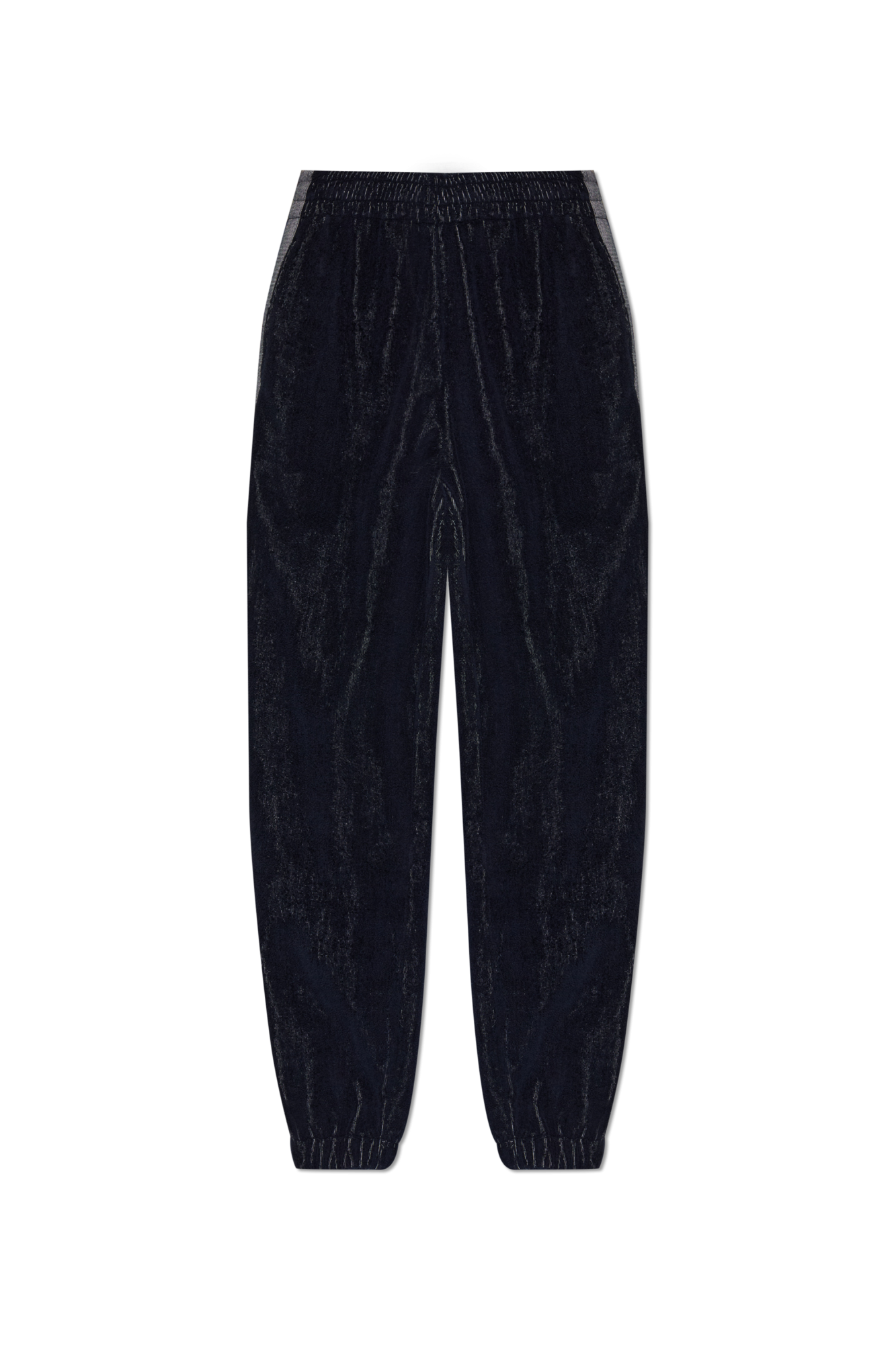 Versace Home Spodnie Z Bawełny Typu `frotte`, Unisex, Granatowy