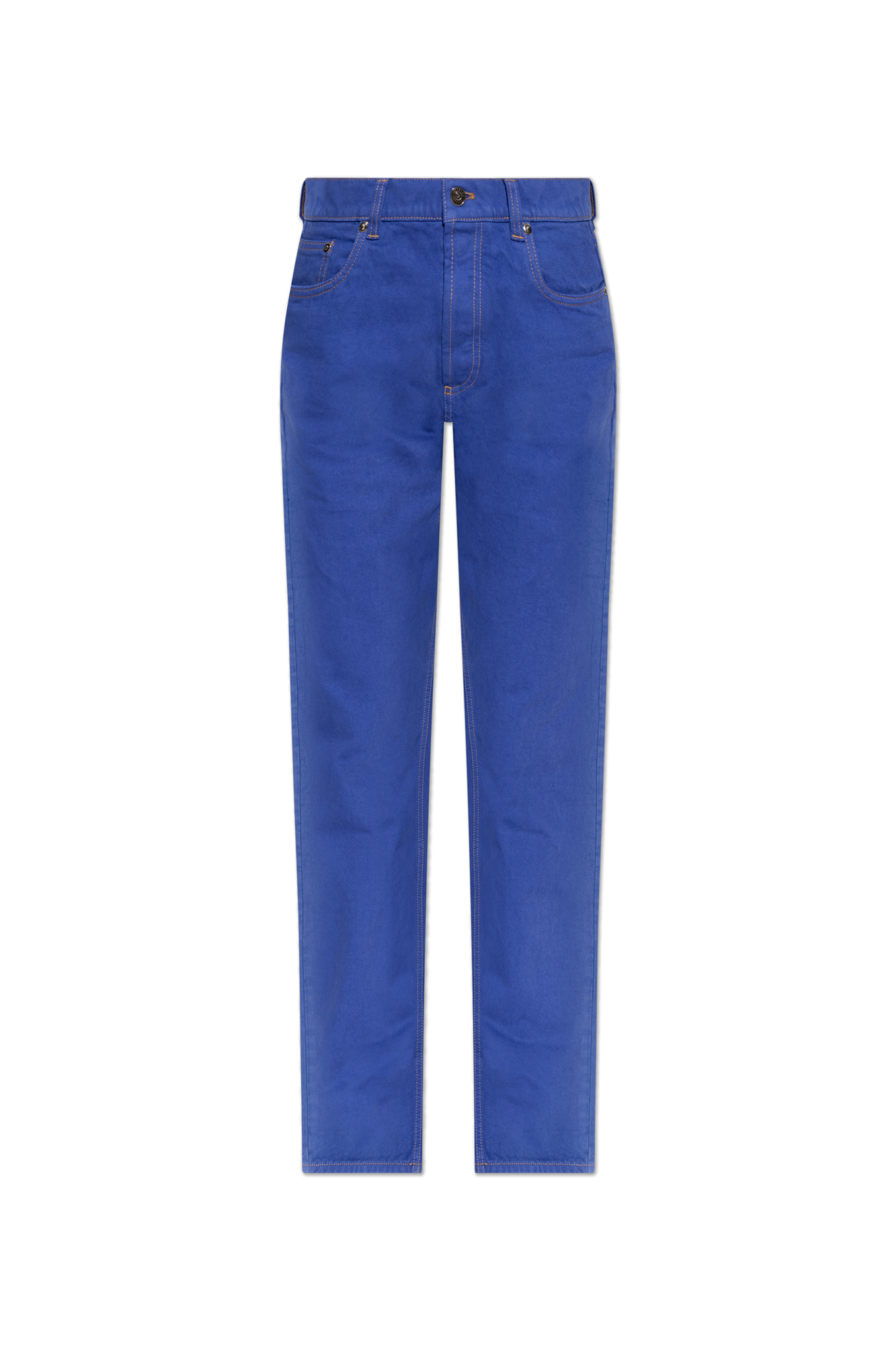 Versace Jeansy Z Nogawkami O Prostym Kroju, Kobiety, Fioletowy