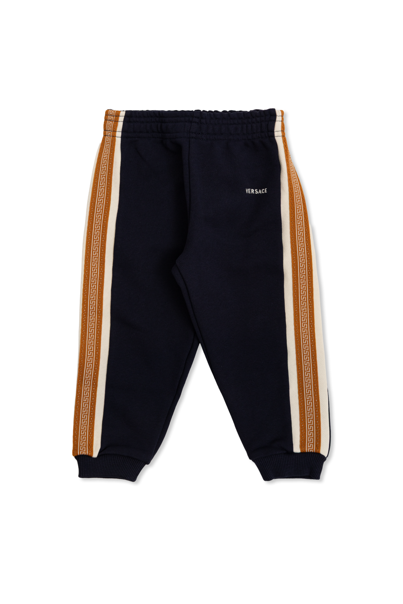 Versace Kids Spodnie Dresowe Z Logo, Unisex, Granatowy