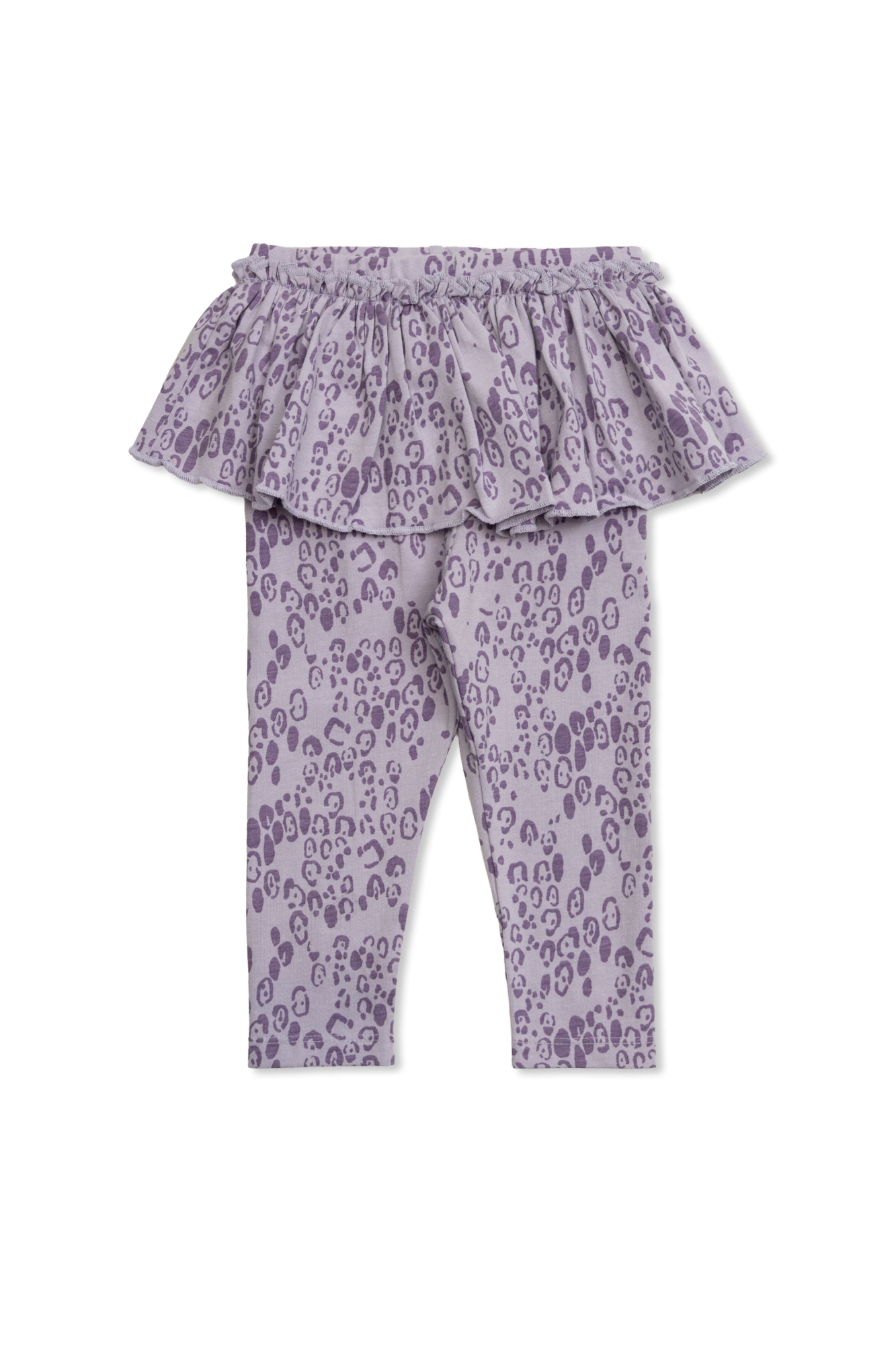 Mini Rodini Spodnie Z Motywem Zwierzęcym, Unisex, Fioletowy