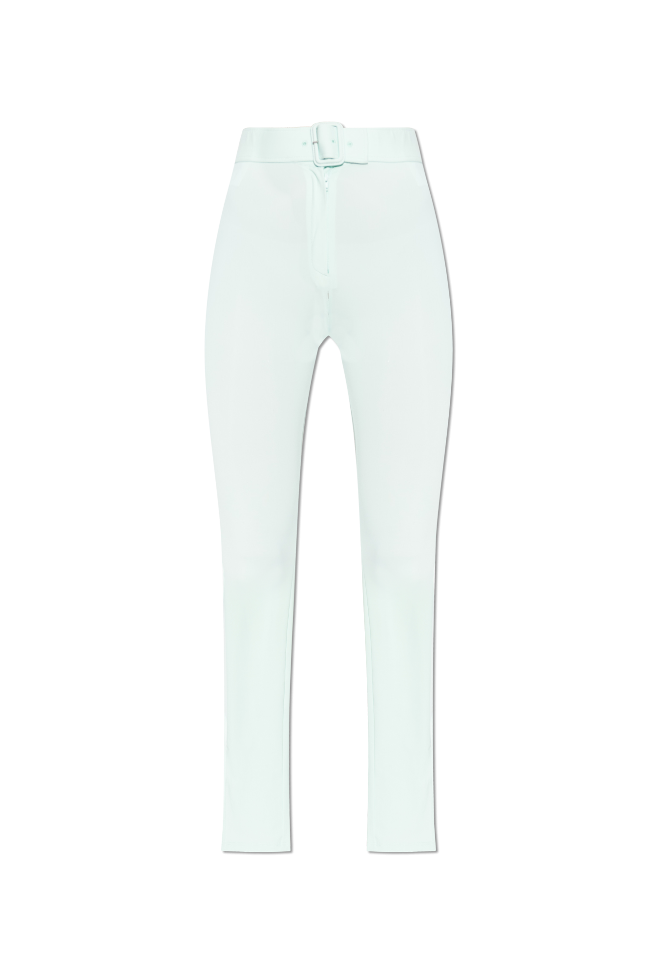Courrèges Legginsy Z Rozcięciem Na Nogawkach, Kobiety, Jasnoniebieski