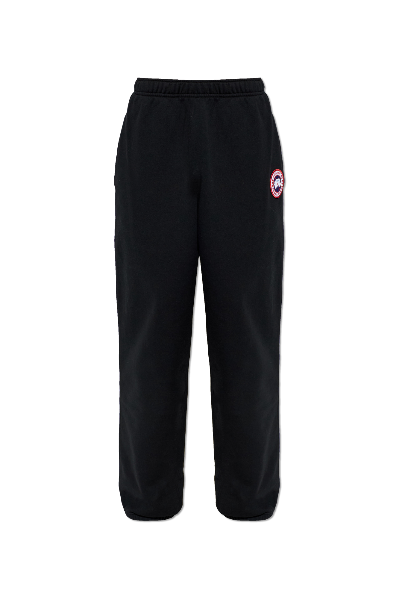 Canada Goose Spodnie Dresowe Z Naszywką Logo, Mężczyźni, Czarny