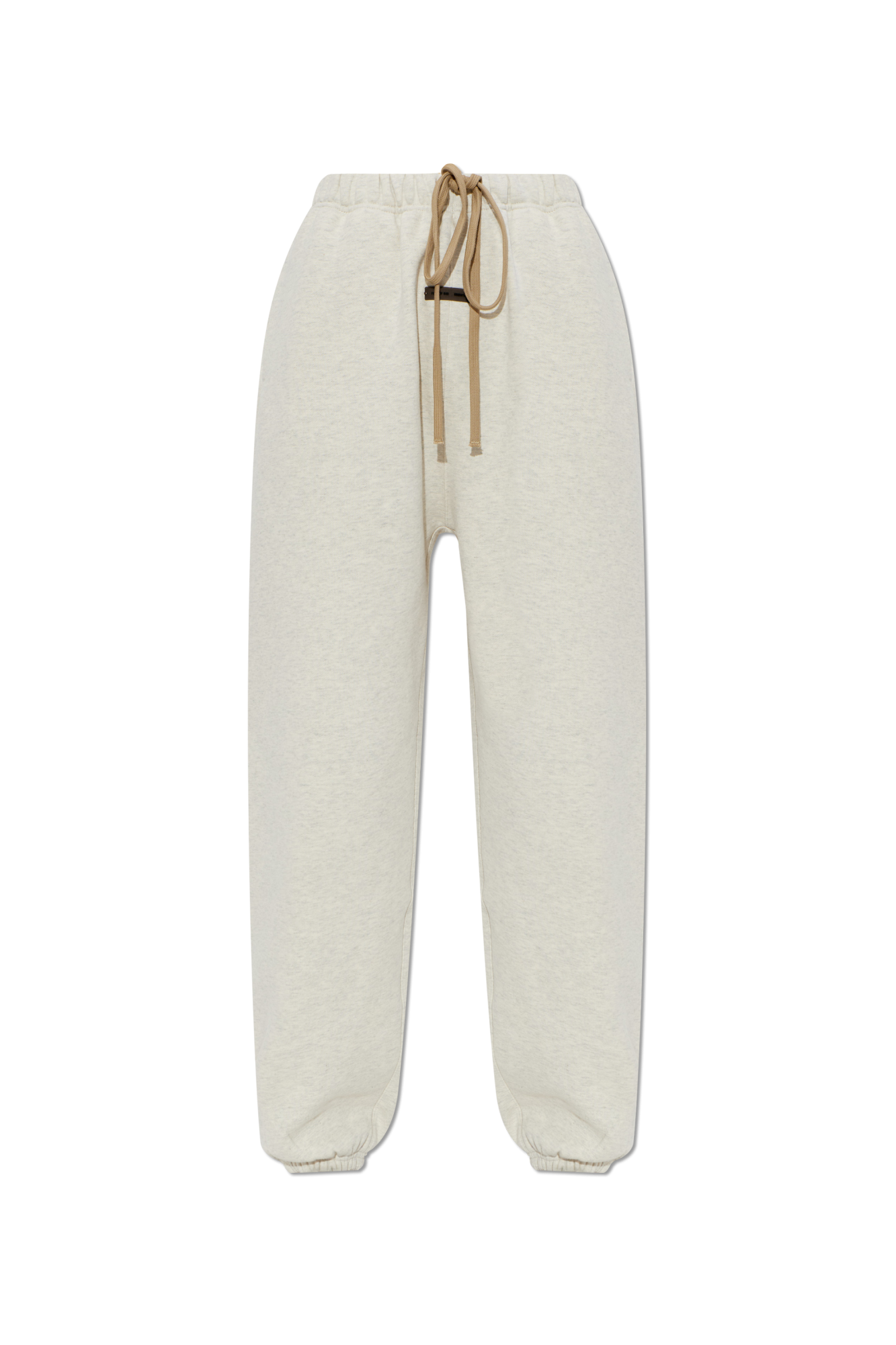 Fear Of God Essentials Spodnie Dresowe Z Logo, Kobiety, Kremowy