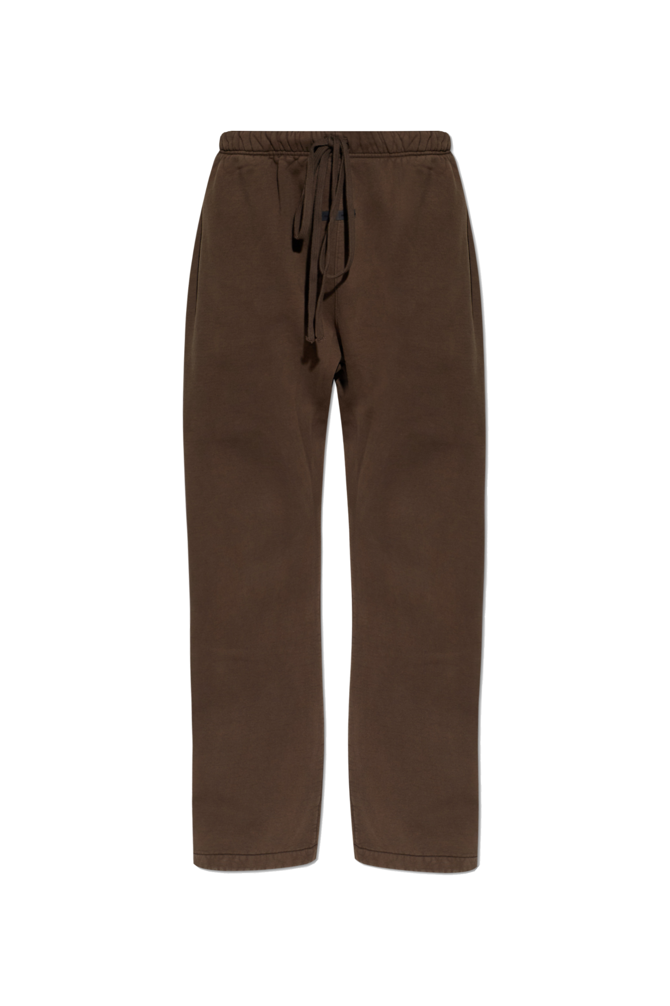 Fear Of God Essentials Spodnie Dresowe Z Logo, Mężczyźni, Brązowy