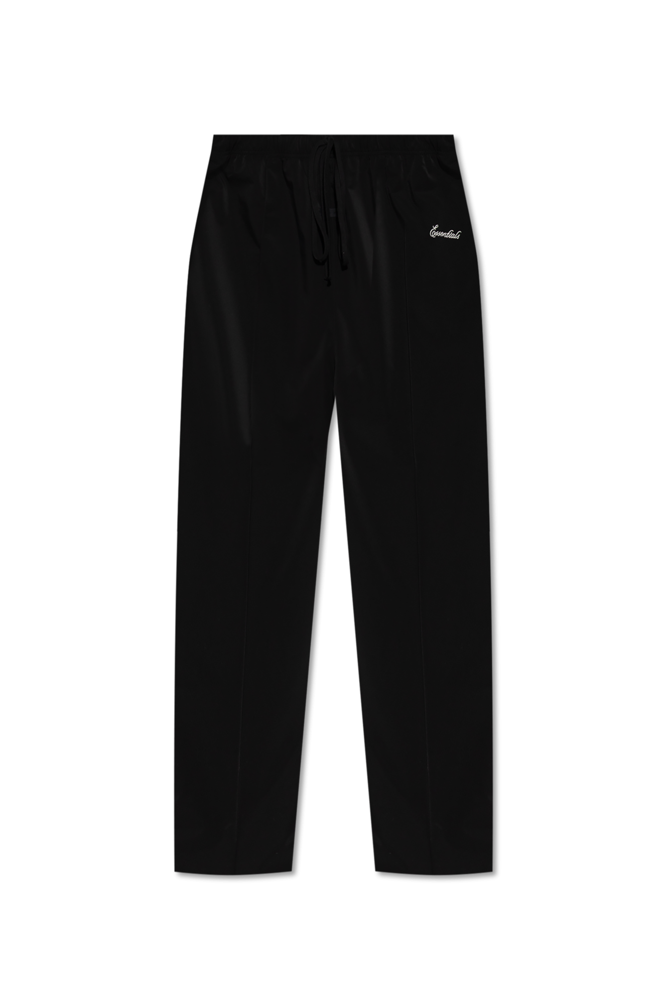 Fear Of God Essentials Spodnie Z Obniżonym Krokiem, Mężczyźni, Czarny