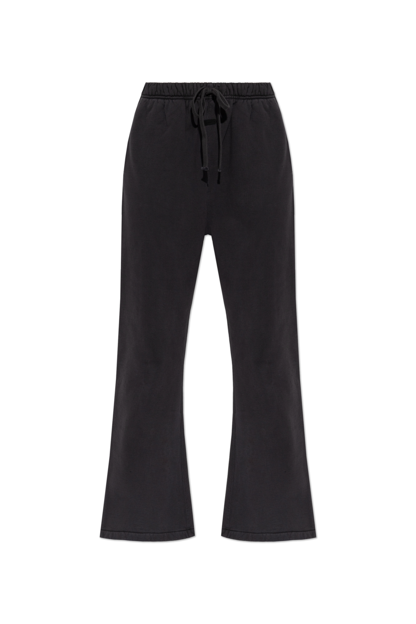Fear Of God Essentials Spodnie Z Szerokimi Nogawkami, Kobiety, Czarny