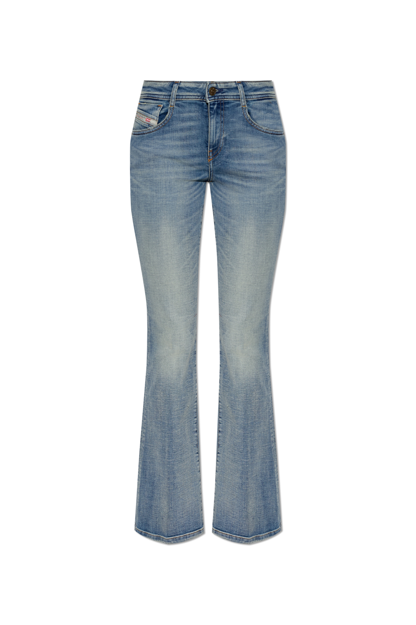 Diesel Jeansy `1969 D-EBBEY`, Kobiety, Niebieski