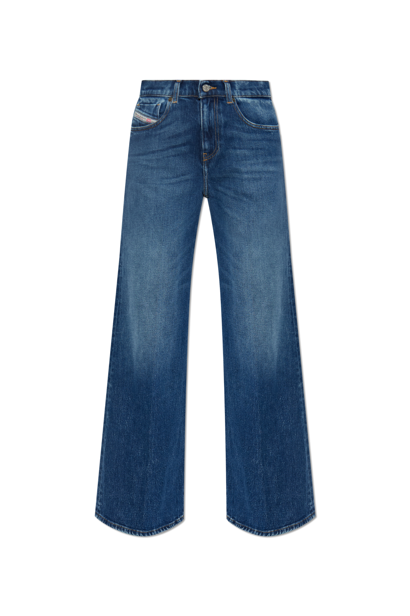 Diesel Jeansy ` 1978 D-AKEMI`, Kobiety, Granatowy