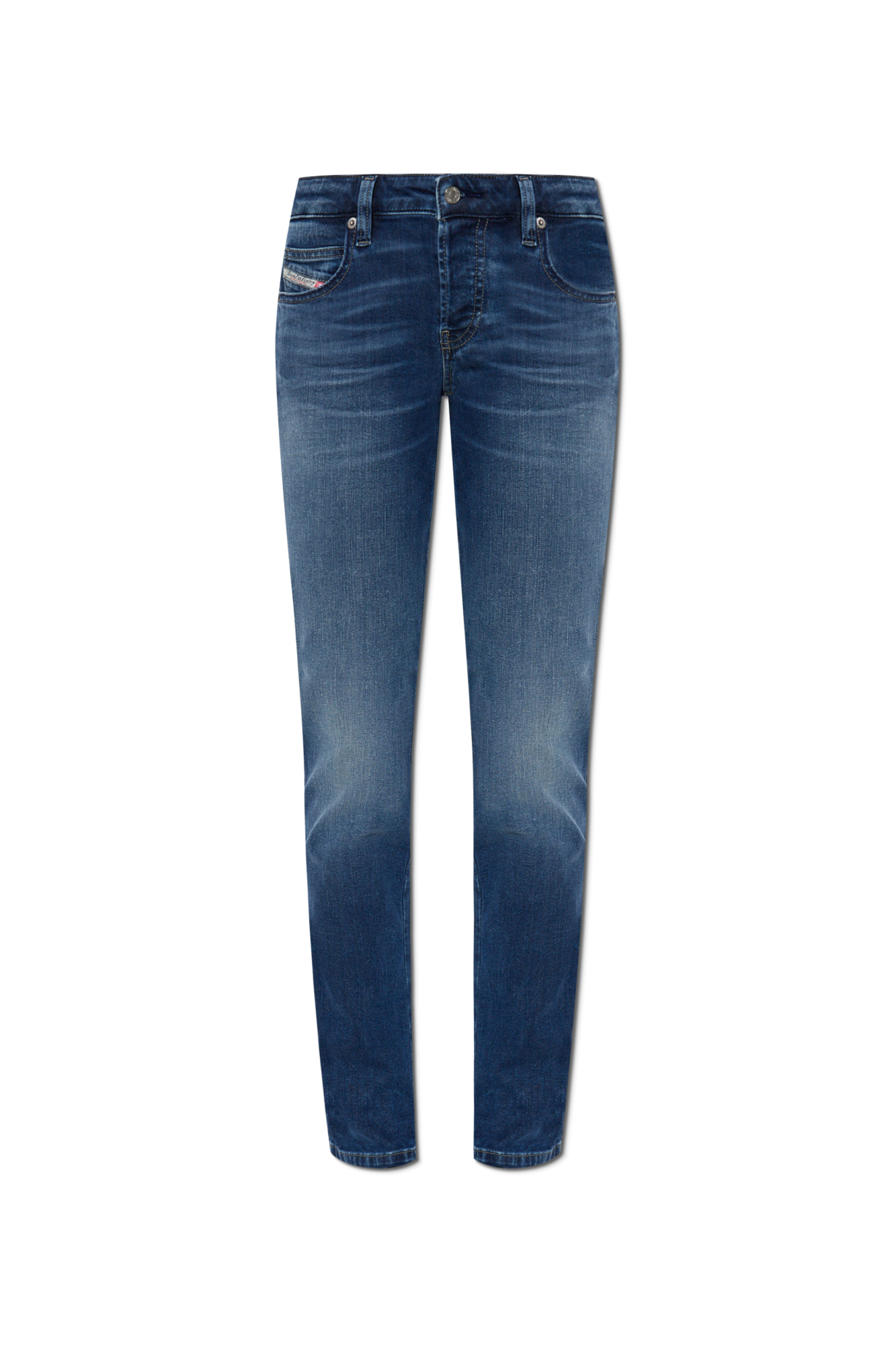 Diesel Jeansy `1992 D-JIANN`, Kobiety, Niebieski